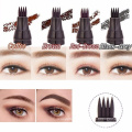 Medical-grade non-toxic waterproof eyebrow pencil private label permanent eyebrow pencil